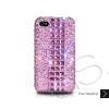 Cubical Pink Lady Swarovski Crystal Bling iPhone Cases 