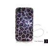 Leopardo Blossomed Swarovski Crystal Bling iPhone Cases 
