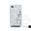 Scatter Cubical Swarovski Crystal Bling iPhone Cases - Silver