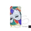 Clown Mask Swarovski Crystal Bling iPhone Cases 