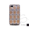 Tartan Swarovski Crystal Bling iPhone Cases 