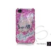 Spitz Personalized Swarovski Crystal Bling iPhone Cases 