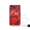 Rose Petals Swarovski Crystal Bling iPhone Cases 