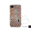 Rainbow Personalized Swarovski Crystal Bling iPhone Cases 