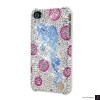 Fish and Bubbles Swarovski Crystal Bling iPhone Cases 