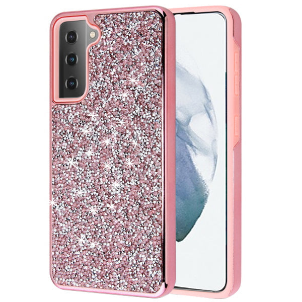 Hybrid Bling Case Pink Samsung S23