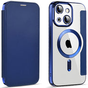 Magsafe Slim Wallet Case IPhone 14 Plus Dark Blue