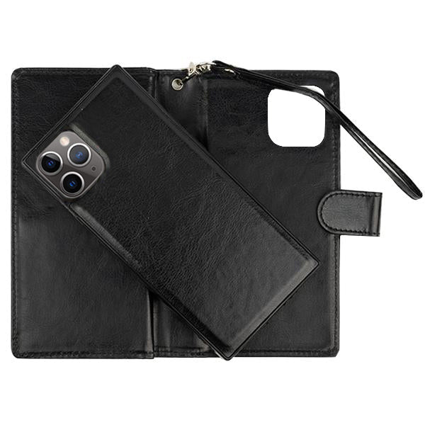 Detachable Wallet Black IPhone 15
