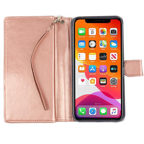 Detachable Wallet Rose Gold Iphone 15 Pro Max