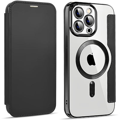 Magsafe Slim Wallet Case IPhone 15 Pro Black