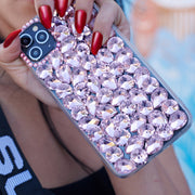 Handmade Bling Pink Case IPhone 15 Pro Max