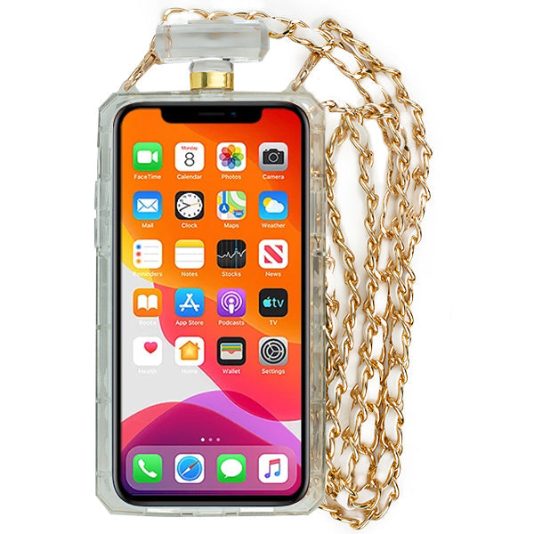 Handmade Cheetah Gold Bling Bottle Iphone 15 Pro Max