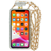 Handmade Cheetah Gold Bling Bottle Iphone 15 Pro