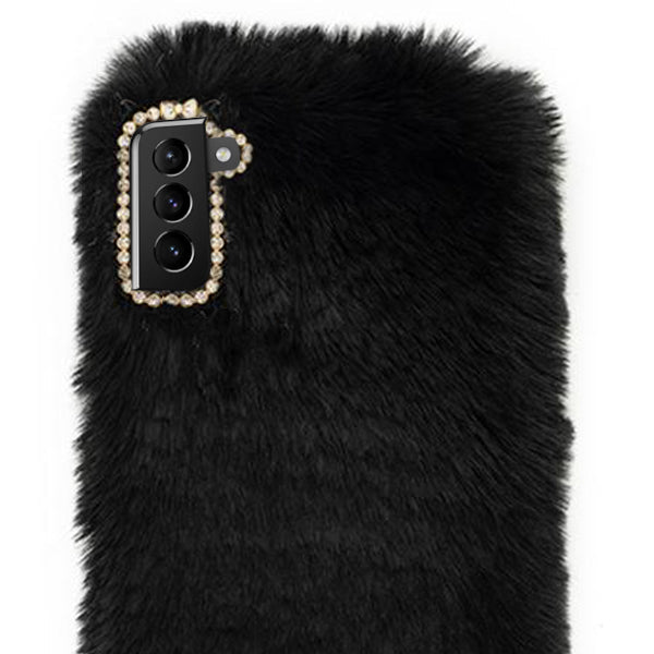 Fur Black Case Samsung S23