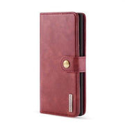 Detachable Wallet Ming Burgandy Samsung Note 10 Plus - icolorcase.com
