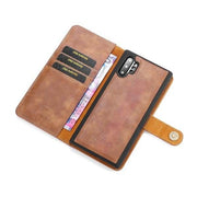 Detachable Wallet Ming Brown Samsung Note 10 - icolorcase.com