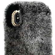 Fur Case Grey Iphone 10/X/XS - icolorcase.com