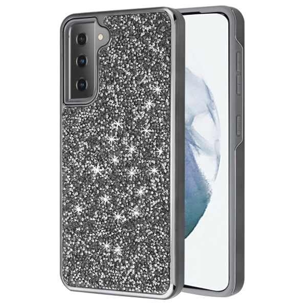 Hybrid Bling Case Grey Samsung S21 Plus