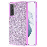 Hybrid Bling Case Purple Samsung S22