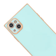 Free Air Box Square Skin Mint Case Iphone 13
