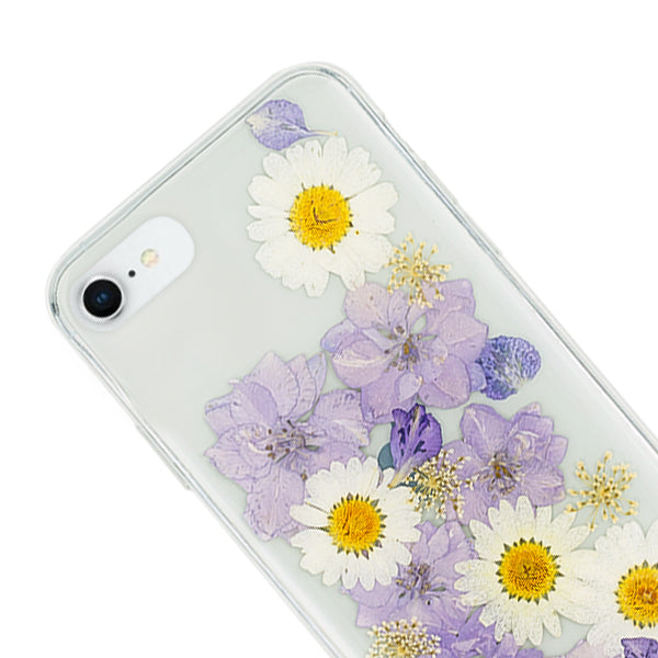 Real Flowers Purple Case Iphone 7/8 SE 2020