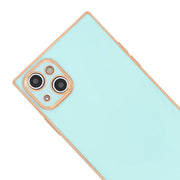 Free Air Box Square Skin Mint Case Iphone 14 Plus