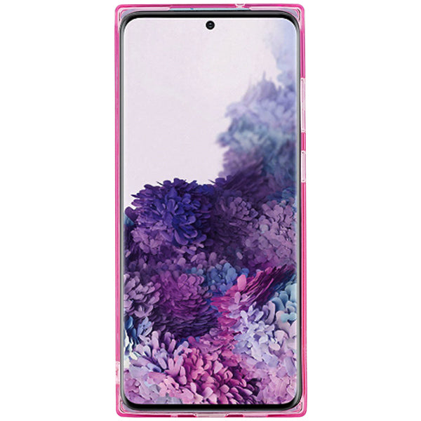 Square Box Pink Skin Samsung S20 Plus
