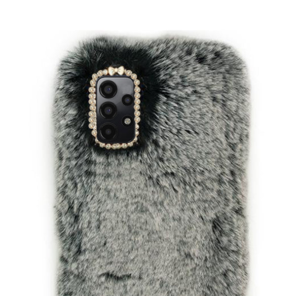 Fur Case Grey Samsung A13 5G