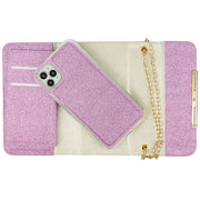 Glitter Detachable Purse Light Purple Iphone 11 Pro Max