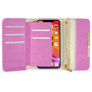 Glitter Detachable Purse Hot Pink Iphone 11 Pro Max