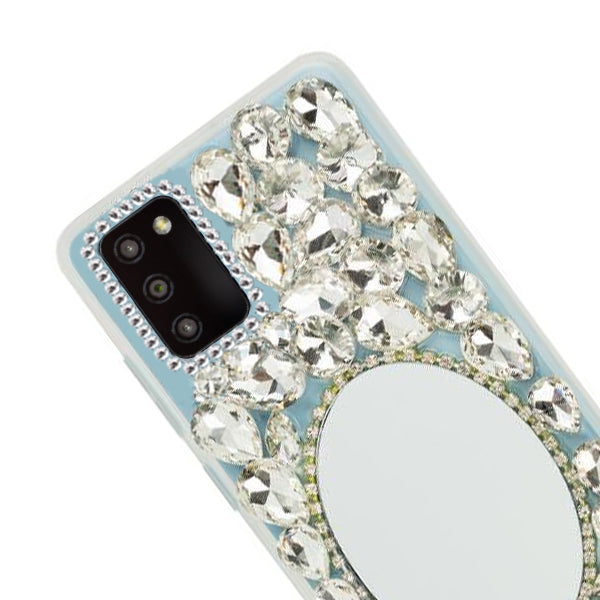 Handmade Mirror Silver Case Samsung A0S3