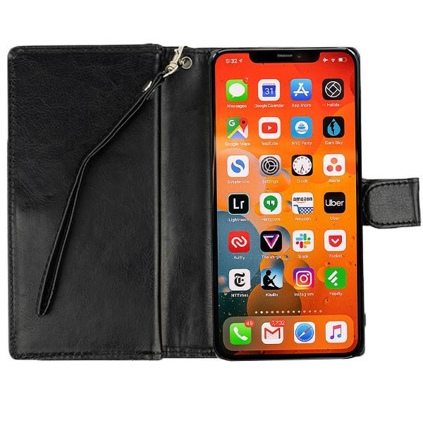 Detachable Wallet Black Iphone 12 Mini