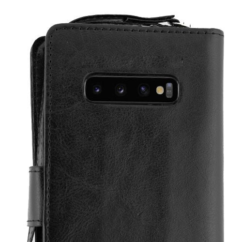 Detachable Black Wallet Samsung S10