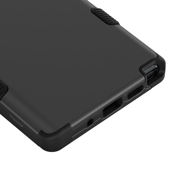 Military Grade Hybrid Black Case Samsung Note 20