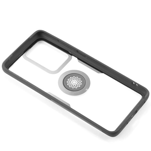 Ring Holder Case Clear Black Samsung Note 20