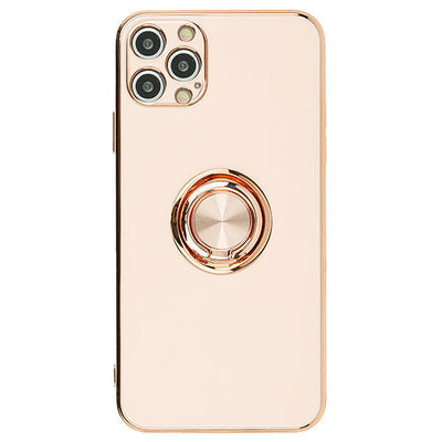 Free Air Ring Light Pink Chrome Case Iphone 14 Pro
