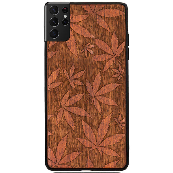 Wood Weed Case Samsung S21 Ultra