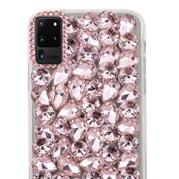 Handmade Bling Pink Case S20 Ultra