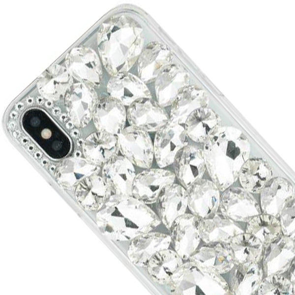 Handmade Silver Bling Case Iphone 10/X/XS