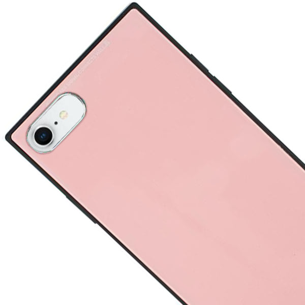 Square Hard Box Light Pink Case Iphone 7/8 SE 2020
