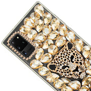 Handmade Cheetah Gold Bling Case S20 Ultra