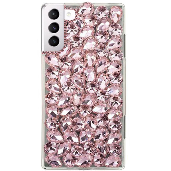 Handmade Bling Pink Case Samsung S21