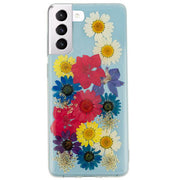 Real Flowers Rainbow Samsung S22 Plus