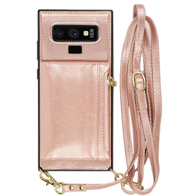 Crossbody Pouch Rose Gold Case Samsung Note 9