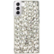Handmade Silver Bling Case Samsung S21 Plus