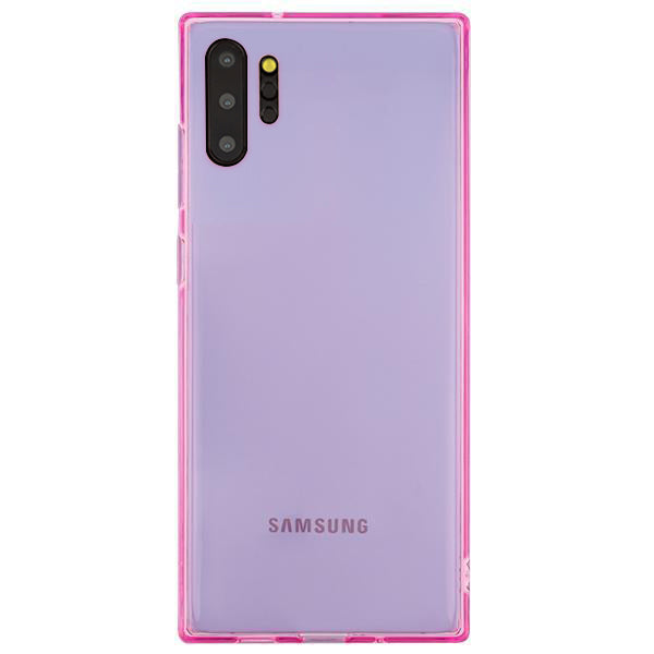 Square Box Pink Skin Samsung Note 10 Plus