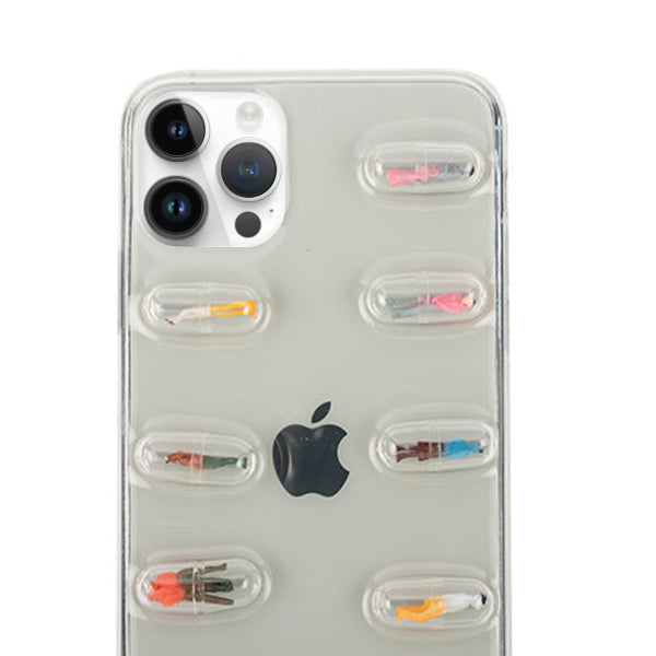 People Capsules 3D Case IPhone 14 Pro