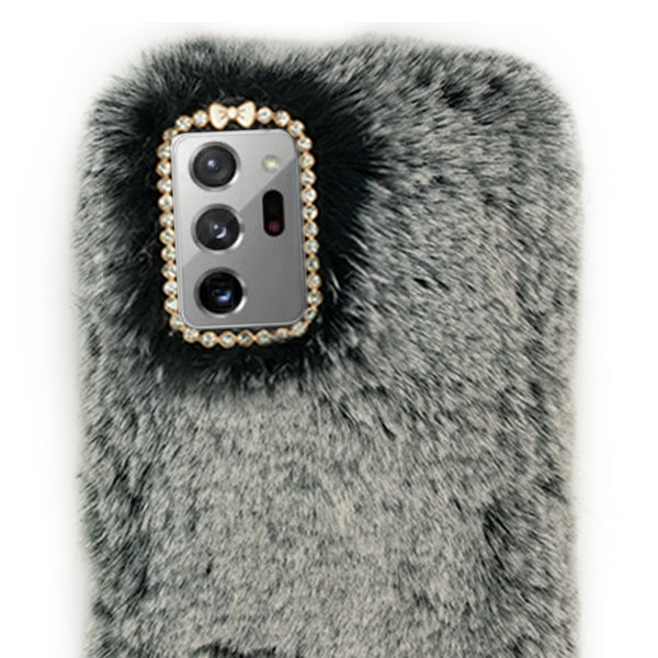 Fur Grey Case Samsung Note 20 Ultra