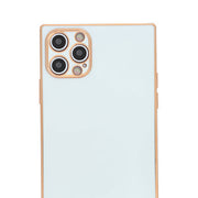 Free Air Box Square Skin White Case Iphone 14 Pro