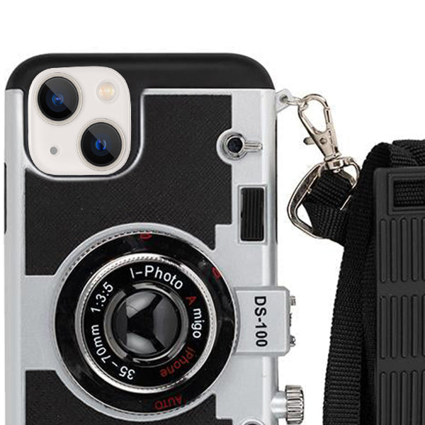 Camera Silver Case IPhone 14 Plus